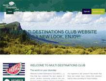 Tablet Screenshot of multidestinationsclub.co.za